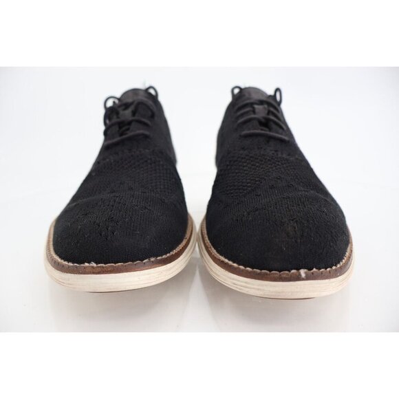 Cole Haan Mens OriginalGrand Knit Oxford Sneaker Size 8 M Black Stitchlite Shoe main image 8
